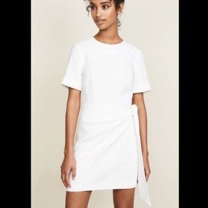 white mini dress - cinq a sept